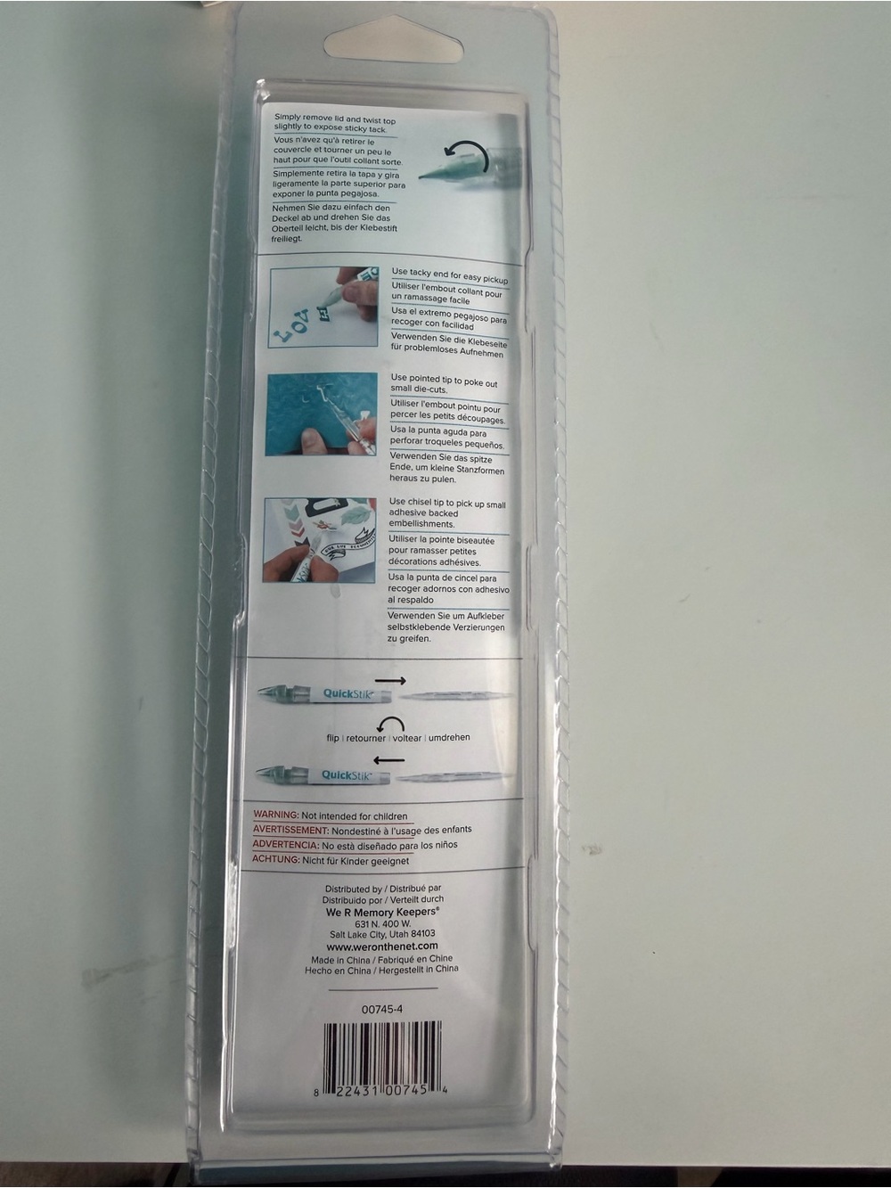 We R Memory Keepers QuickStik Precision Pick Up & Placement Tool - Picture 2 of 2